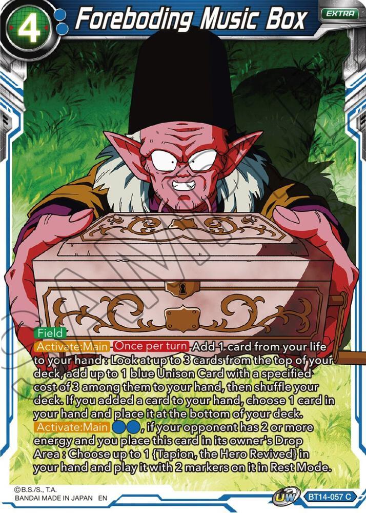 Foreboding Music Box — Cross Spirits — Dragon Ball Super: Masters