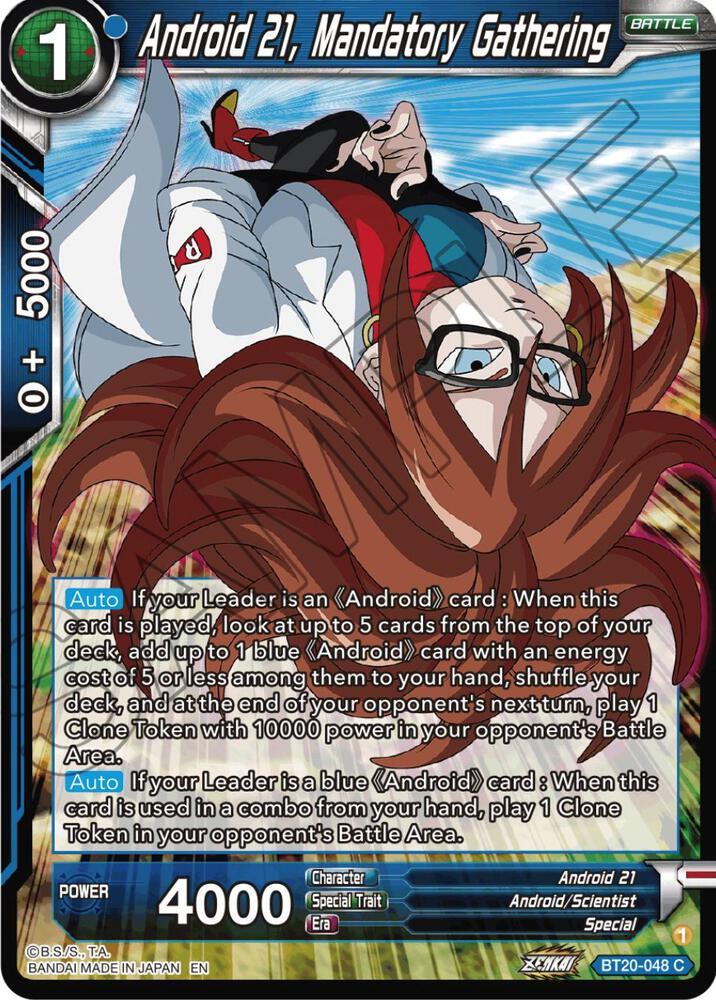 Android 21, Mandatory Gathering — Power Absorbed — Dragon Ball Super: Masters