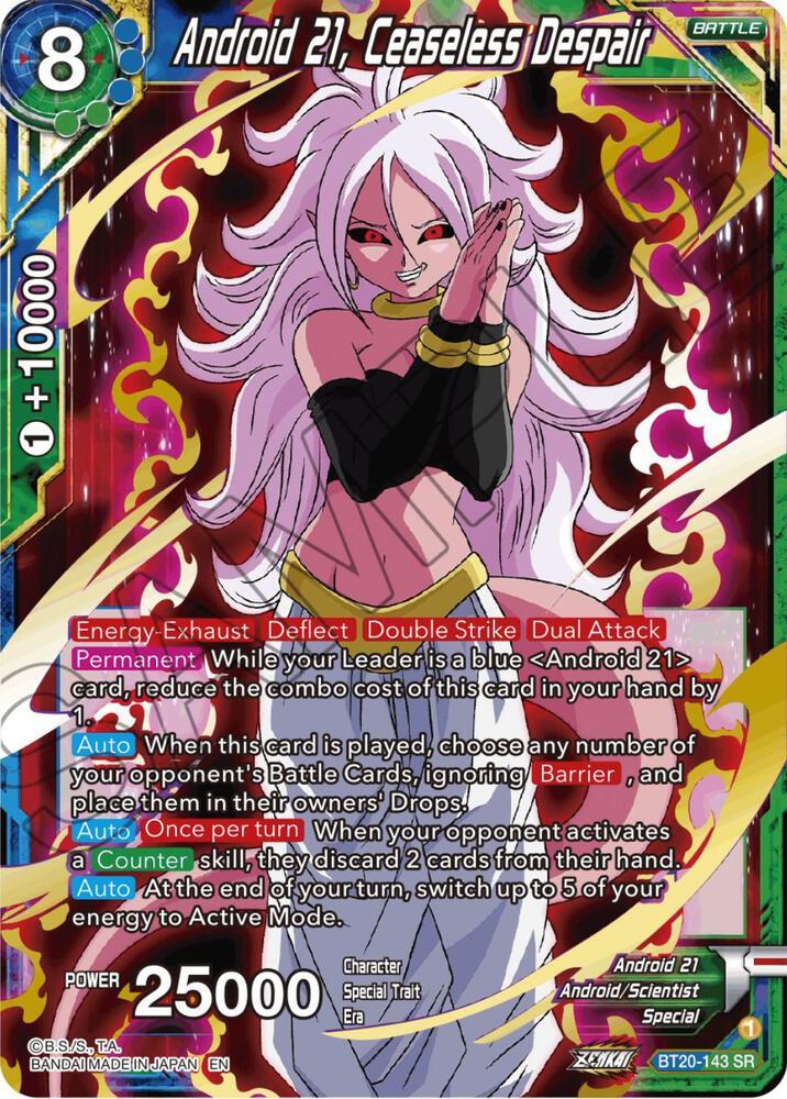 Android 21, Ceaseless Despair — Power Absorbed — Dragon Ball Super: Masters
