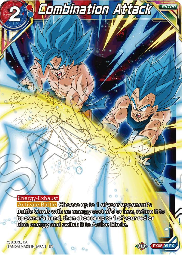 Combination Attack — Expansion Deck Box Set 08: Magnificent Collection - Forsaken Warrior — Dragon Ball Super: Masters