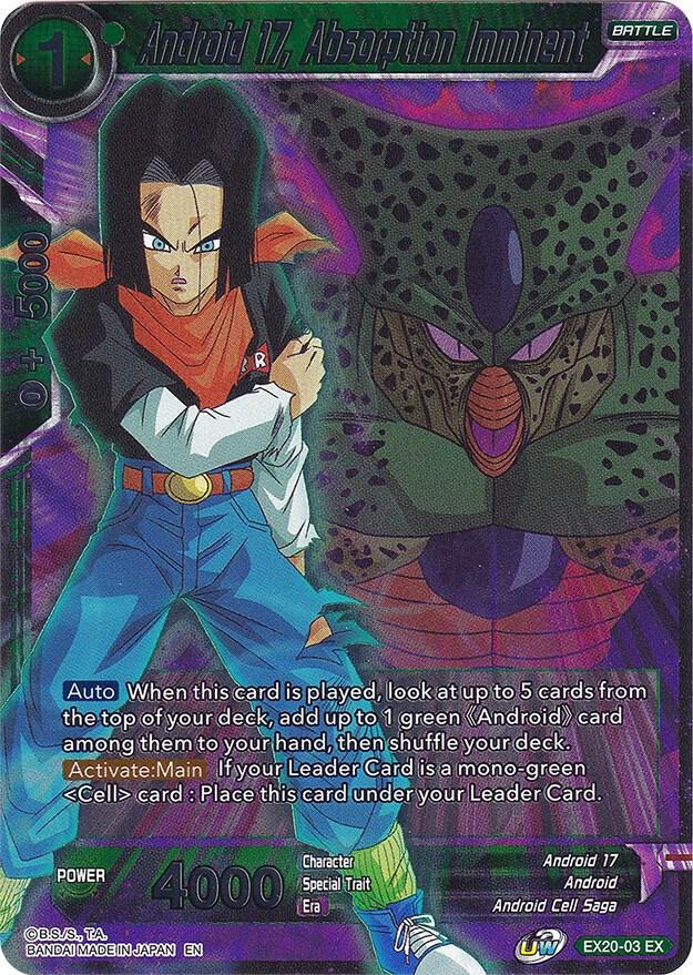 Android 17, Absorption Imminent — Expansion Deck Box Set 20: Ultimate Deck 2022 — Dragon Ball Super: Masters