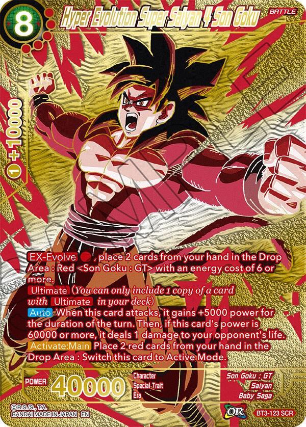 Hyper Evolution Super Saiyan 4 Son Goku (Premium Edition) — 5th Anniversary Set — Dragon Ball Super: Masters
