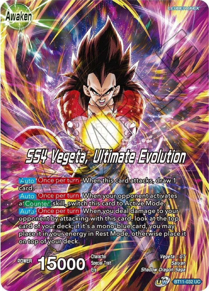 Vegeta // SS4 Vegeta, Ultimate Evolution — Theme Selection: History of Vegeta — Dragon Ball Super: Masters