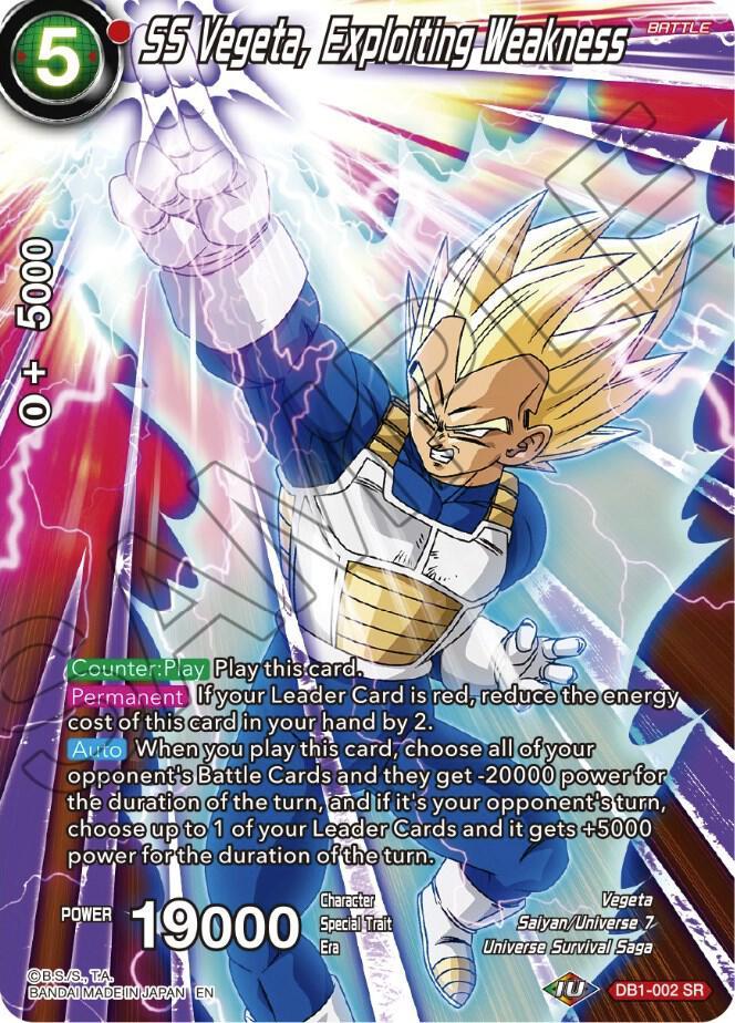 SS Vegeta, Exploiting Weakness — Theme Selection: History of Vegeta — Dragon Ball Super: Masters