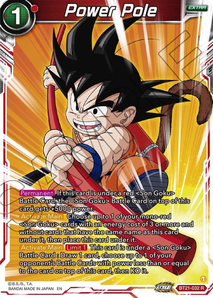 Power Pole — Wild Resurgence — Dragon Ball Super: Masters