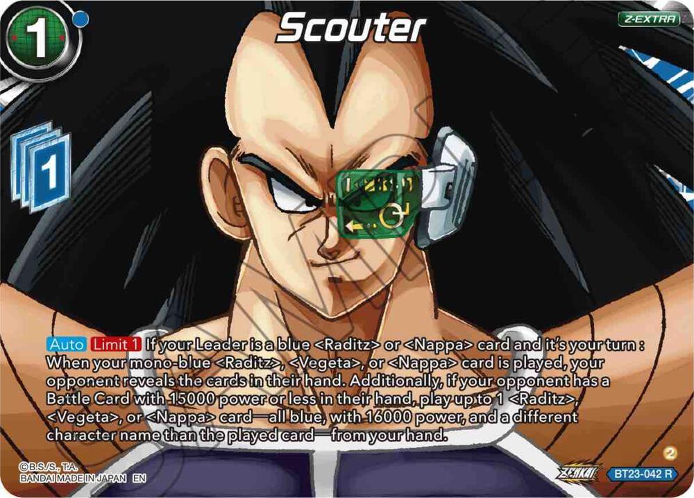 Scouter — Perfect Combination — Dragon Ball Super: Masters