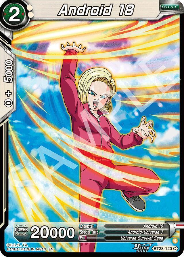 Android 18 — Prismatic Clash — Dragon Ball Super: Masters