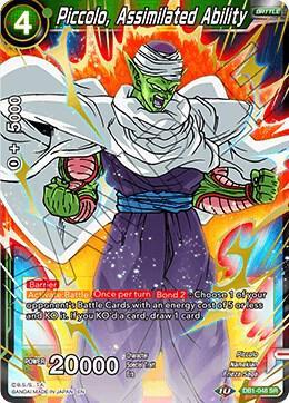 Piccolo, Assimilated Ability — Draft Box 04 - Dragon Brawl — Dragon Ball Super: Masters