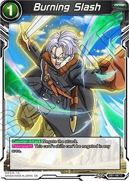 Burning Slash — Draft Box 04 - Dragon Brawl — Dragon Ball Super: Masters