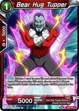 Bear Hug Tupper — Draft Box 05 - Divine Multiverse — Dragon Ball Super: Masters