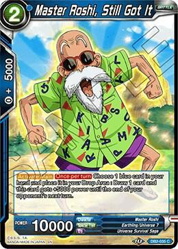 Master Roshi, Still Got It — Draft Box 05 - Divine Multiverse — Dragon Ball Super: Masters