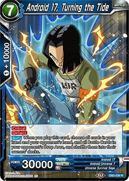 Android 17, Turning the Tide — Draft Box 05 - Divine Multiverse — Dragon Ball Super: Masters