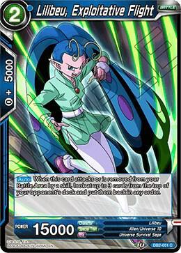 Lilibeu, Exploitative Flight — Draft Box 05 - Divine Multiverse — Dragon Ball Super: Masters