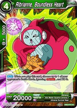Ribrianne, Boundless Heart — Draft Box 05 - Divine Multiverse — Dragon Ball Super: Masters