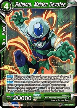 Rabanra, Maiden Devotee — Draft Box 05 - Divine Multiverse — Dragon Ball Super: Masters