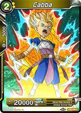 Cabba — Draft Box 05 - Divine Multiverse — Dragon Ball Super: Masters