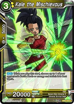 Kale the Mischievous — Draft Box 05 - Divine Multiverse — Dragon Ball Super: Masters
