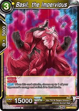 Basil, the Impervious — Draft Box 05 - Divine Multiverse — Dragon Ball Super: Masters