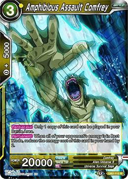 Amphibious Assault Comfrey — Draft Box 05 - Divine Multiverse — Dragon Ball Super: Masters