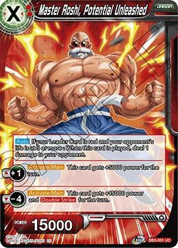 Master Roshi, Potential Unleashed — Draft Box 06 - Giant Force — Dragon Ball Super: Masters