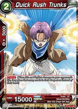 Quick Rush Trunks — Cross Worlds — Dragon Ball Super: Masters