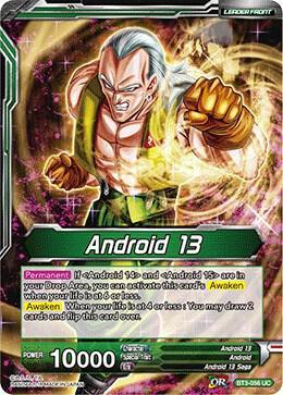 Android 13 // Thirst for Destruction, Android 13 — Cross Worlds — Dragon Ball Super: Masters
