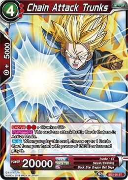 Chain Attack Trunks — Cross Worlds — Dragon Ball Super: Masters