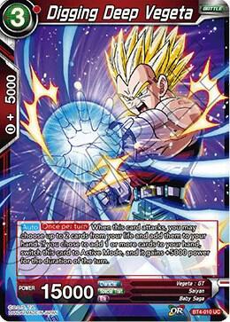 Digging Deep Vegeta — Colossal Warfare — Dragon Ball Super: Masters