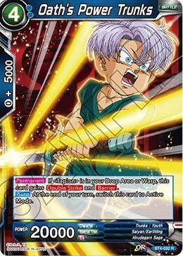 Oath's Power Trunks — Colossal Warfare — Dragon Ball Super: Masters