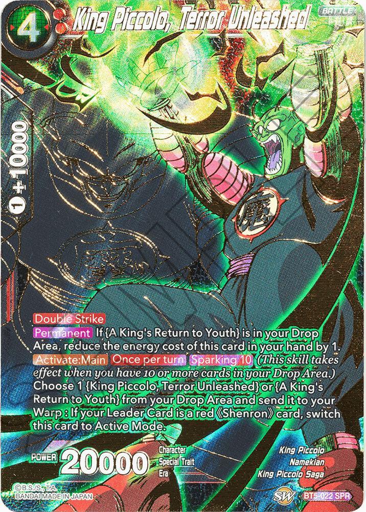 King Piccolo, Terror Unleashed (SPR) — Miraculous Revival — Dragon Ball Super: Masters