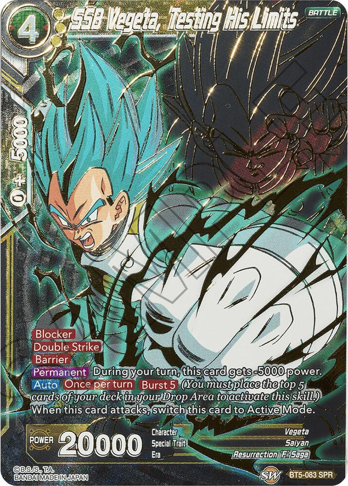 SSB Vegeta, Testing His Limits (SPR) — Miraculous Revival — Dragon Ball Super: Masters