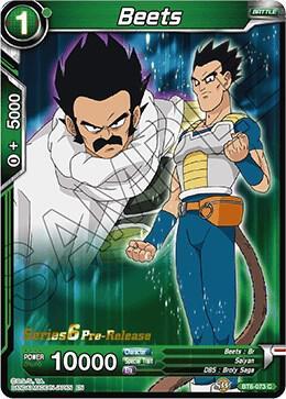 Beets — Destroyer Kings Pre-Release Cards — Dragon Ball Super: Masters