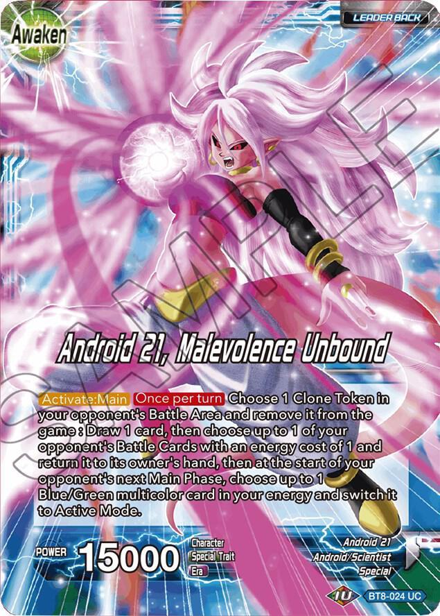 Android 21 // Android 21, Malevolence Unbound — Malicious Machinations — Dragon Ball Super: Masters