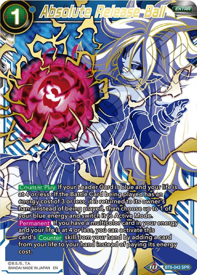 Absolute Release Ball (SPR) — Malicious Machinations — Dragon Ball Super: Masters