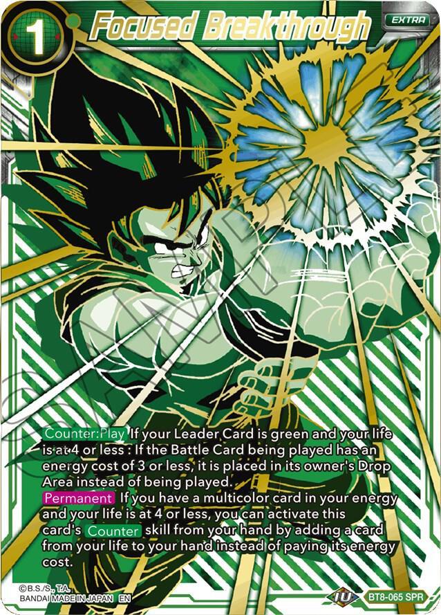 Focused Breakthrough (SPR) — Malicious Machinations — Dragon Ball Super: Masters