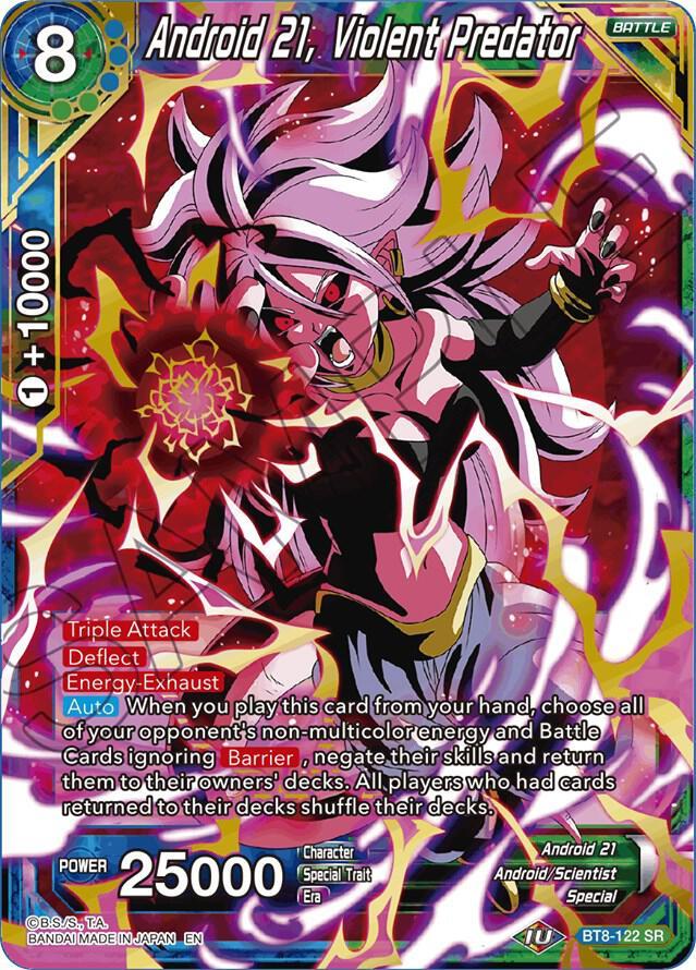 Android 21, Violent Predator — Malicious Machinations — Dragon Ball Super: Masters