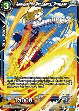 Android 18, Mechanical Prowess — Malicious Machinations — Dragon Ball Super: Masters