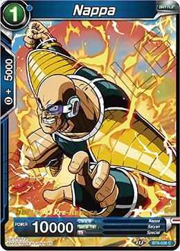 Nappa — Malicious Machinations Pre-Release Cards — Dragon Ball Super: Masters
