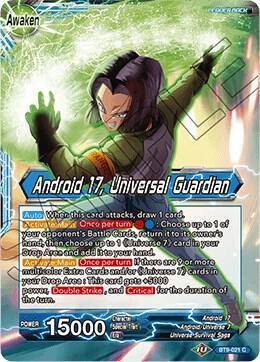 Android 17 // Android 17, Universal Guardian — Universal Onslaught — Dragon Ball Super: Masters