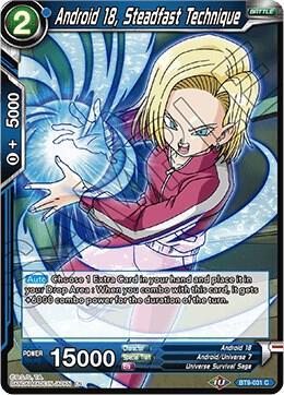 Android 18, Steadfast Technique — Universal Onslaught — Dragon Ball Super: Masters