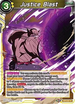 Justice Blast — Universal Onslaught — Dragon Ball Super: Masters