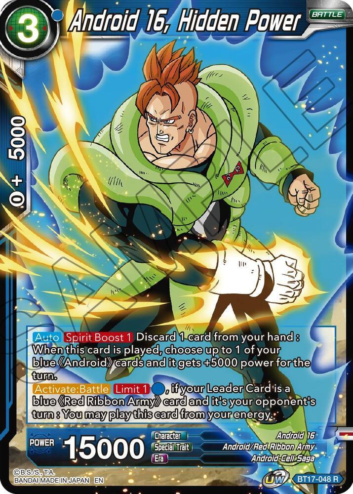 Android 16, Hidden Power — Ultimate Squad — Dragon Ball Super: Masters