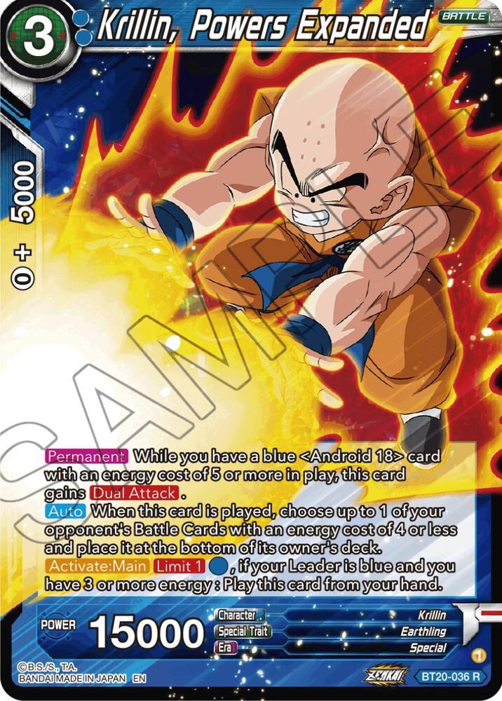 Krillin, Powers Expanded — Power Absorbed — Dragon Ball Super: Masters