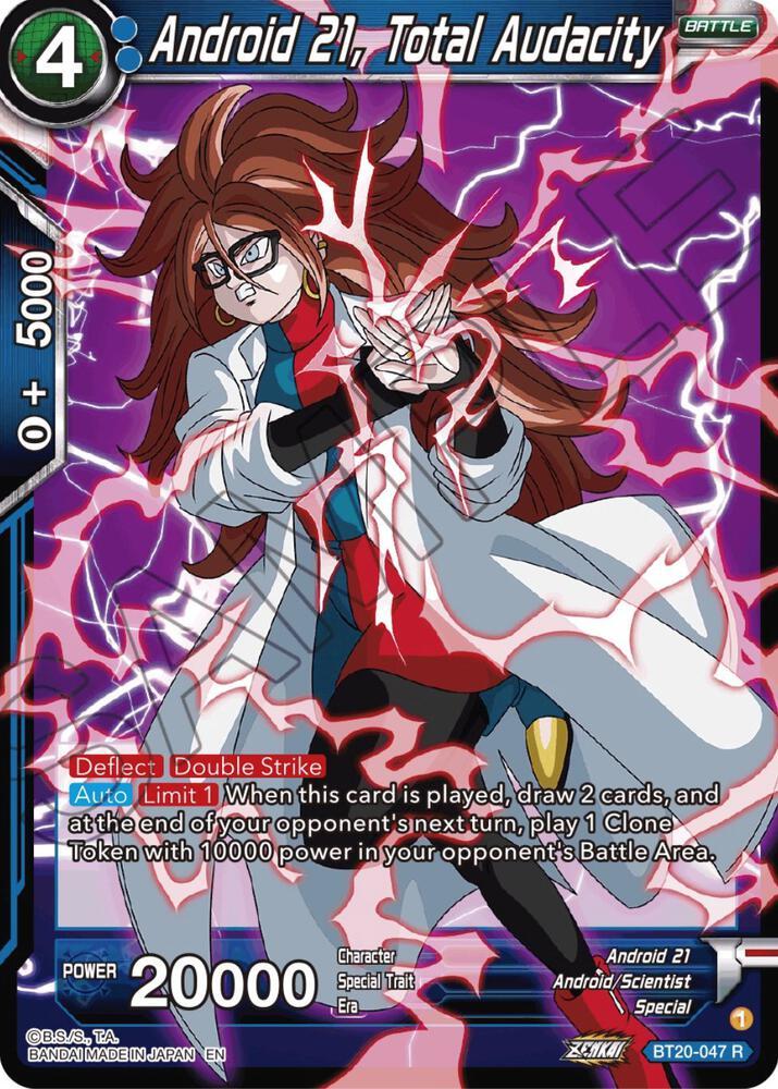 Android 21, Total Audacity — Power Absorbed — Dragon Ball Super: Masters