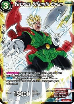 Virtuous Strength Gohan — Expansion Deck Box Set 03: Ultimate Box — Dragon Ball Super: Masters