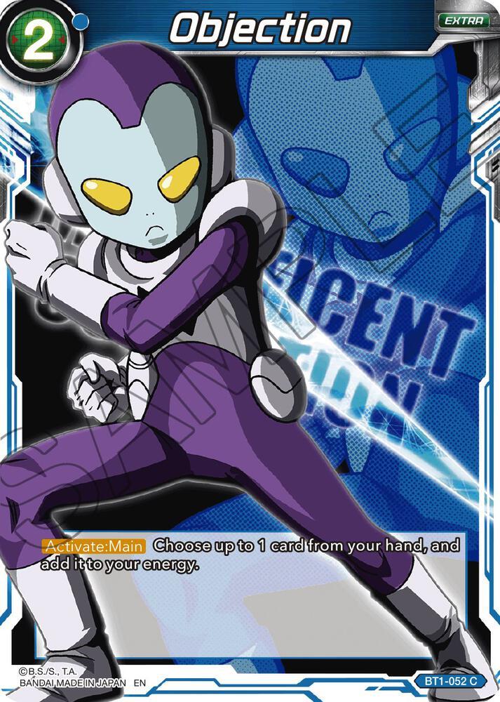 Objection — Expansion Deck Box Set 07: Magnificent Collection - Fusion Hero — Dragon Ball Super: Masters