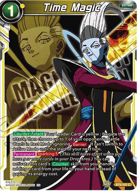 Time Magic — Expansion Deck Box Set 08: Magnificent Collection - Forsaken Warrior — Dragon Ball Super: Masters