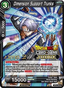 Dimension Support Trunks (Level 2) — Judge Promotion Cards — Dragon Ball Super: Masters