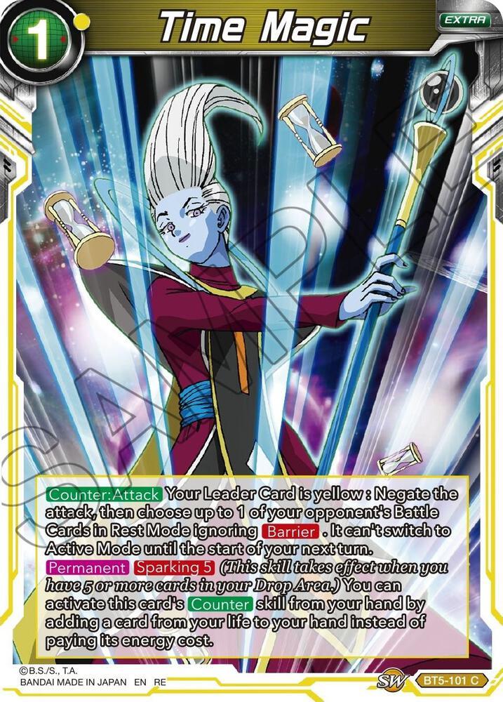 Time Magic — Mythic Booster — Dragon Ball Super: Masters