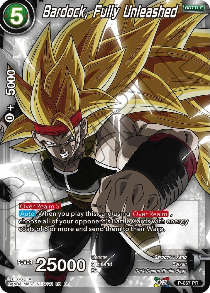 Bardock, Fully Unleashed — Mythic Booster — Dragon Ball Super: Masters